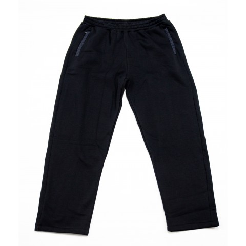Pantaloni de trening negri vătuiți